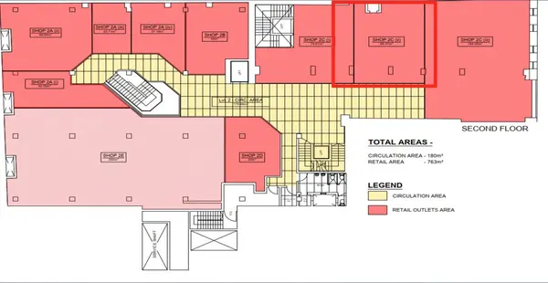 Retail Space Available | 68.47 sqm in Paola Commercial Block