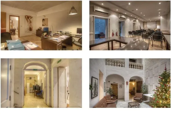 Offices For Rent in Valletta in a Prestigious Palazzo in the Center of Valletta