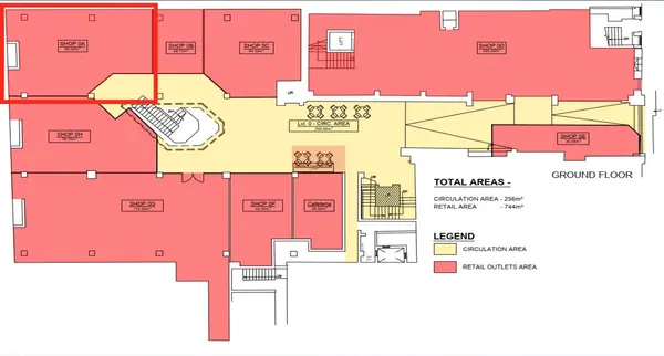 Ground Floor Shop(90.24 sqm) for Lease | Fully Finished Retail Space in Paola