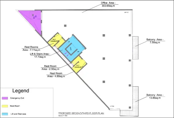 Office for rent that consists of 350sqm in Ta Xbiex