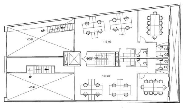 500 sqm Office for rent in St Julians