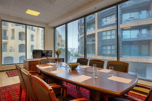 Highly Finished Office Right Outside The Hilton Hotel