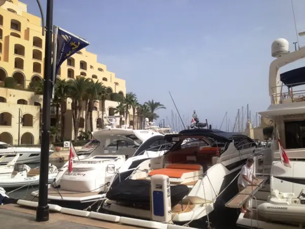 Office for Rent that overlooks on The Portomaso Marina