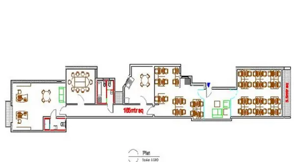 Office in Gzira with area of 165 sqm for rent