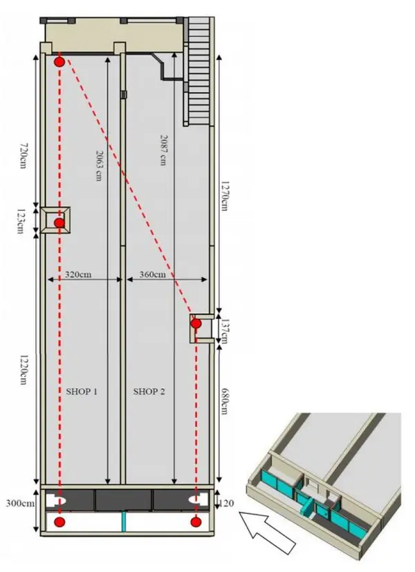 New Ibragg ground floor commercial in a top street