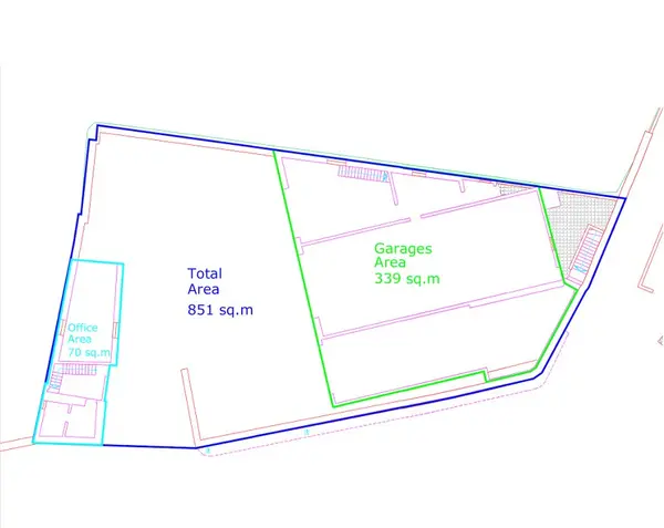851sqm commercial yard to let Siggiewi