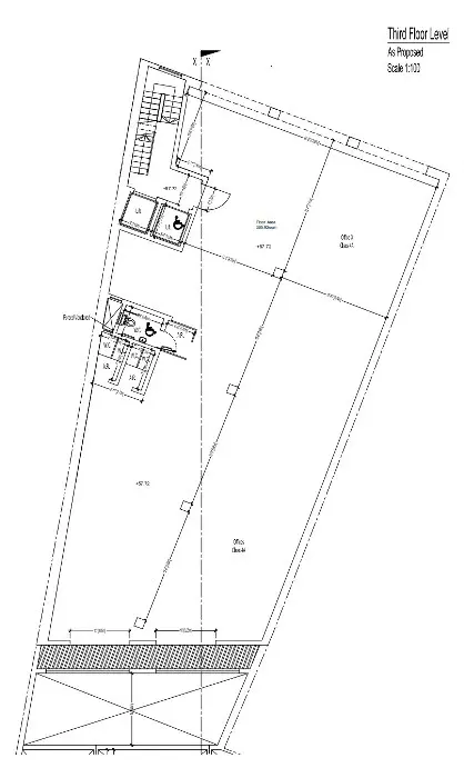 Office with 365sqm for rent in Birkirkara
