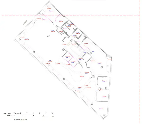 2nd Floor Office: 500sqm in Ta' Xbiex, 8 Rooms, Ideal for Large Corporations