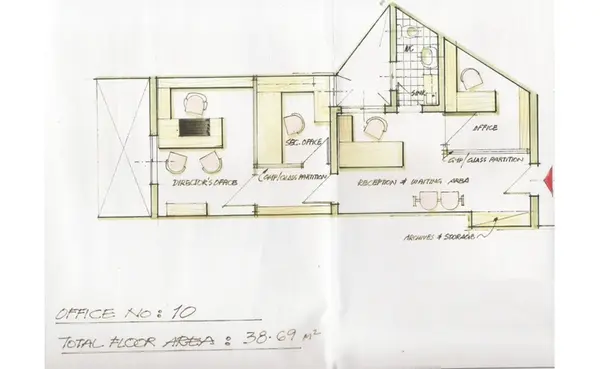 San gwann 40sqm office for rent