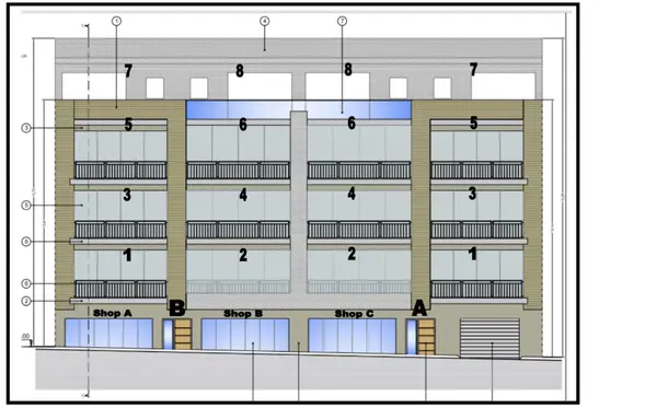 Malta real estate: Semi basement Shop in Mellieha for sale