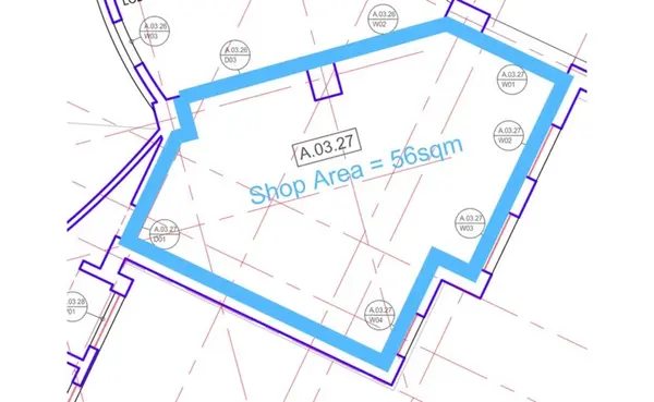 Shops for rent in Malta: St Julian's 3rd floor 56sqm outlet for rent