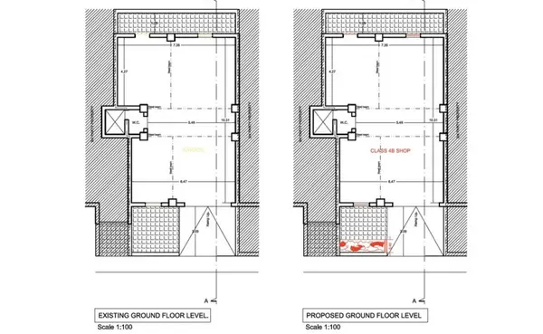 Shop to let in Malta: 70sqm premises for rent in Qawra