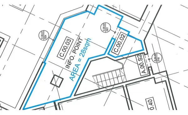 Offices for rent in Malta: St Julian's ground floor outlet for rent with an area of 28sqm