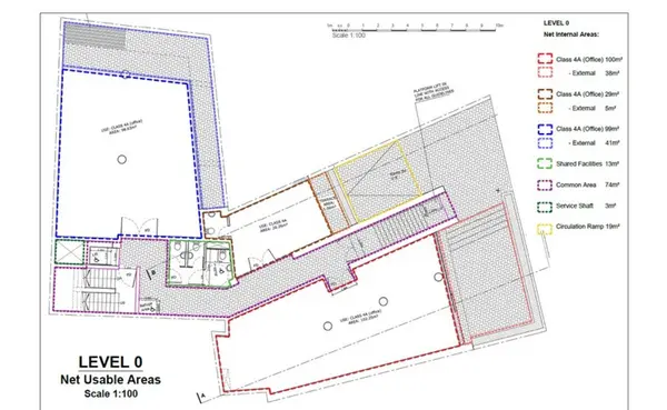 Office space for rent in santa venera with an area of 1392sqm