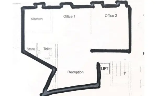 22 Sqm office in Naxxar to let