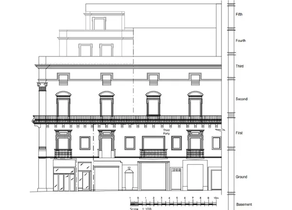 Commercial Building Consisting of over 1100 Sqm For Rent that over Looks Republic Street Valletta
