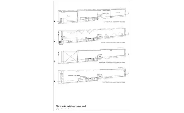 Office That Consists of over 350sqm for rent on the St Julians Seafront