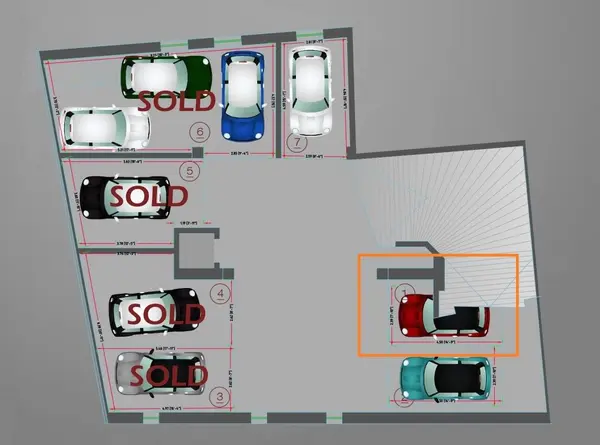 New basement car space, partly finished, for sale in Zebbug, Gozo