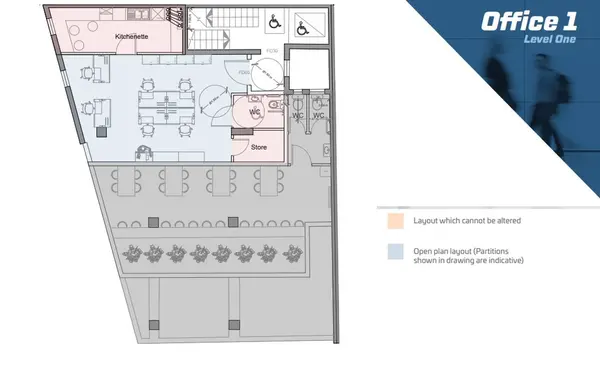 Compact 58 sq.m. Office in San Žÿwann | Fully Air-Conditioned & Lift Access