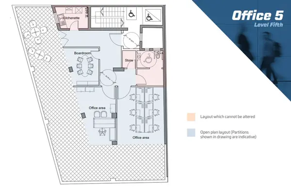 Modern Office for rent in San Žÿwann that consists of 158 sqm for rent