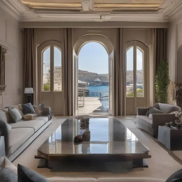 Palazzo For Sale in Valletta surrounded by gardens