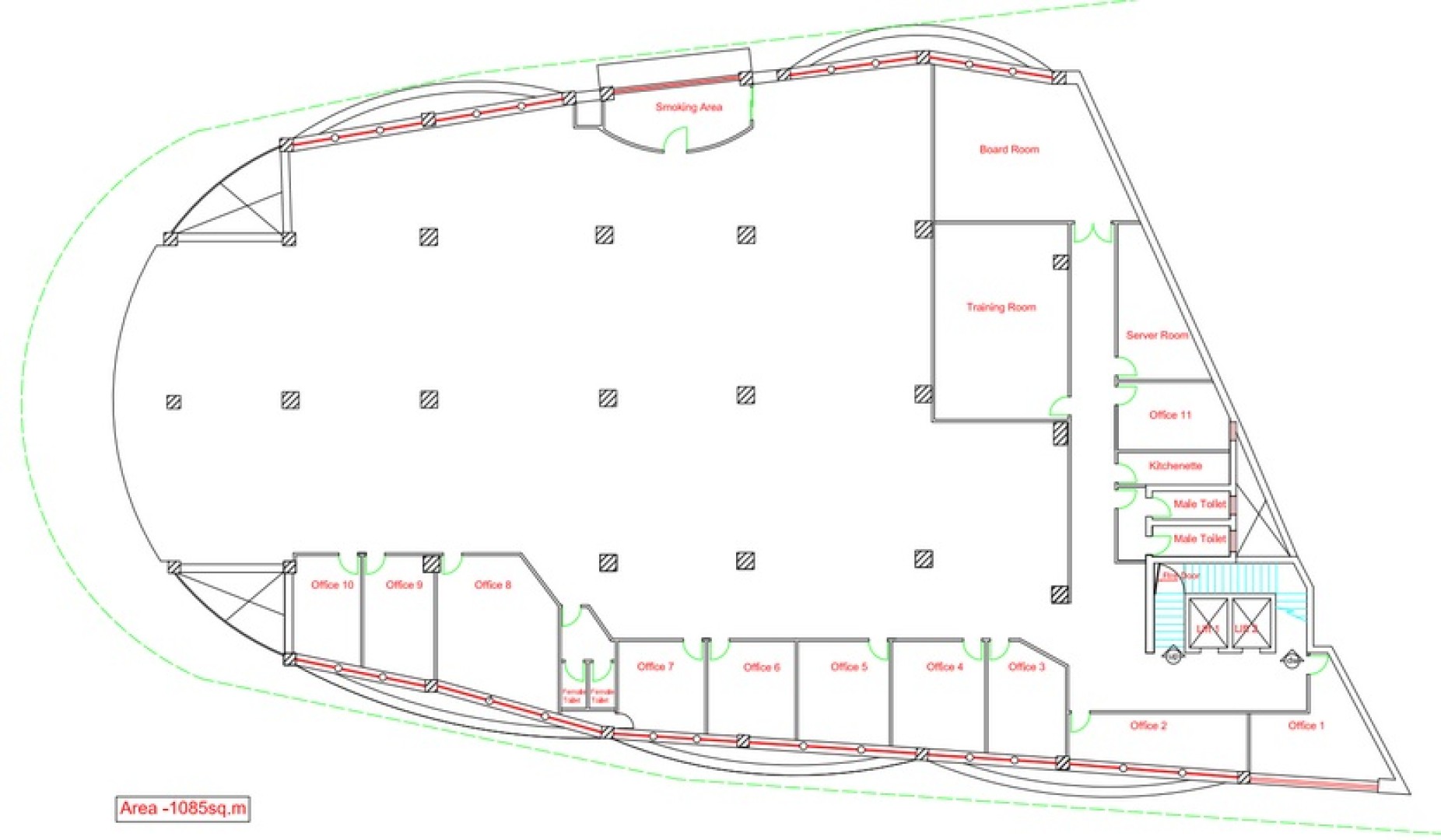 Showroom and Offices For Sale in Qormi with parking
