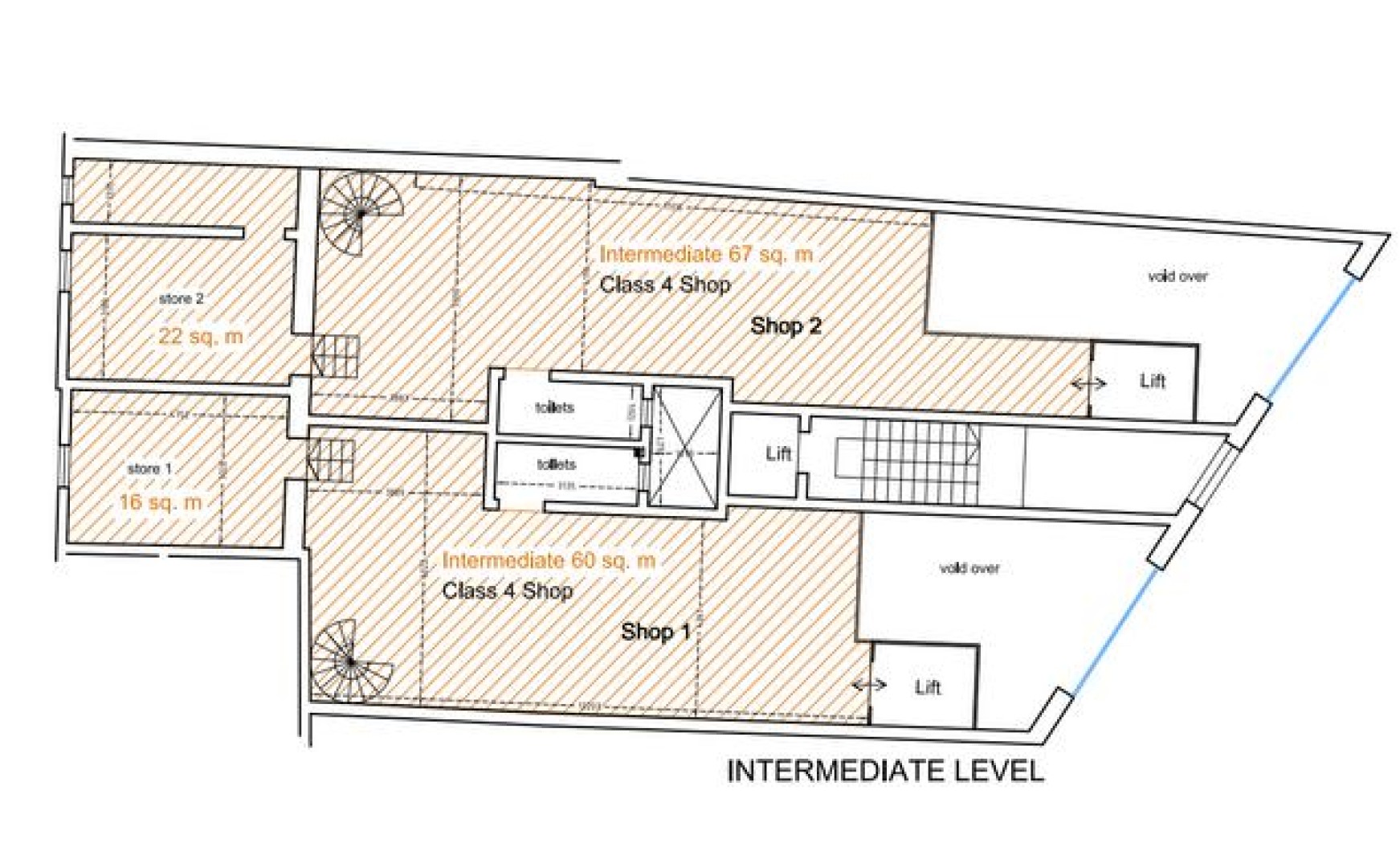 Seafront 180 square metre Duplex Commercial in Xemxija on the seafront for rent
