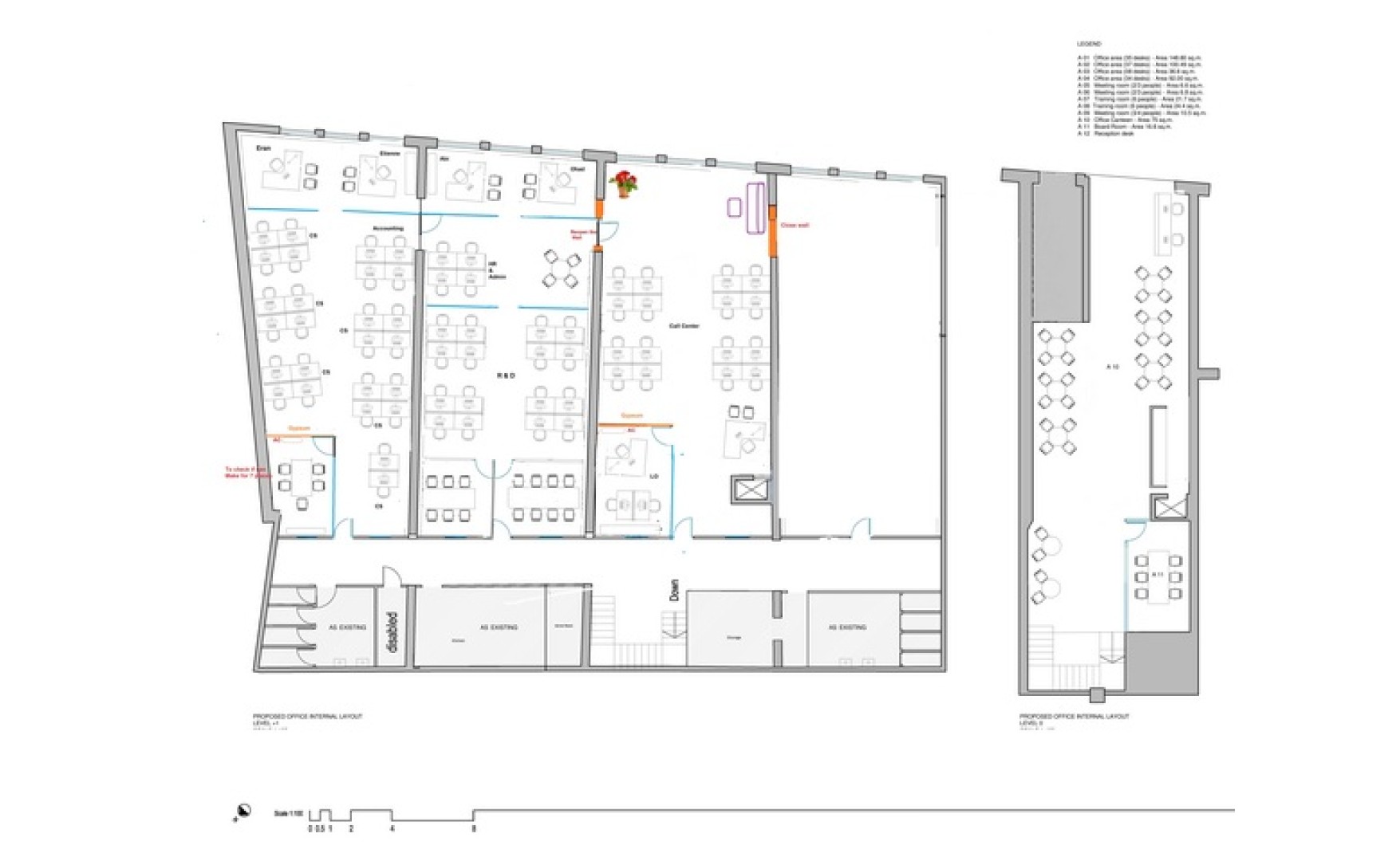 Office to let Malta: Qormi 150sqm premises for rent