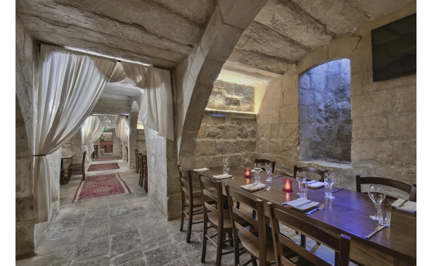 Restaurant to let Malta: Rabat Old 140 square metre Classic Catering premises for rent with permits in this touristic area