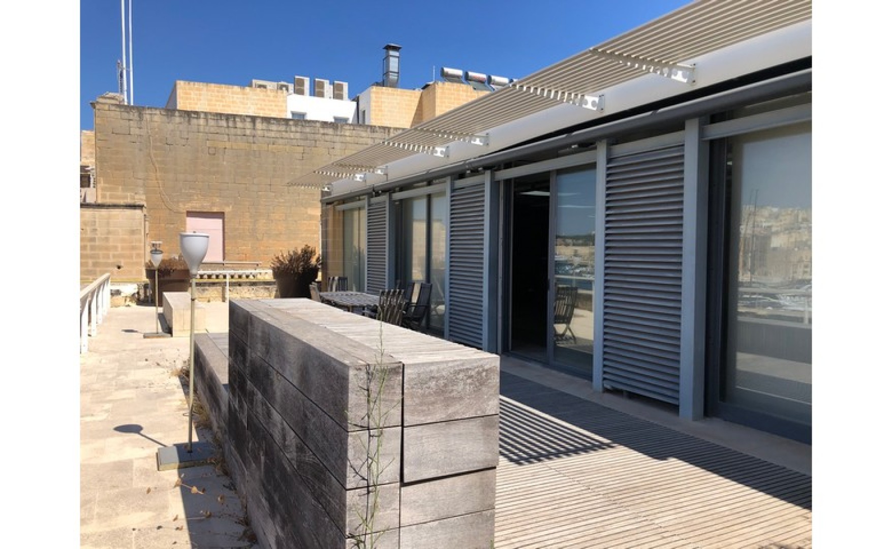 Penthouse Office Space for rent with views in Birgu