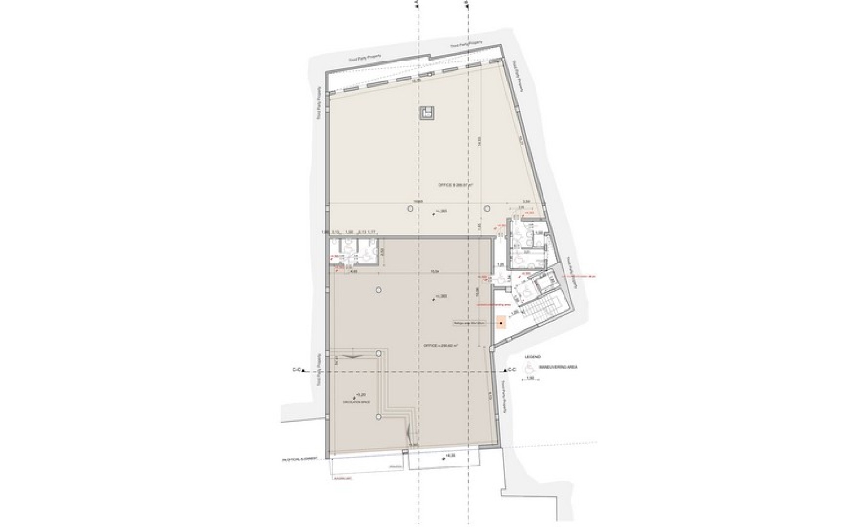 Offices for rent Malta: Large office to let in a prime area of Zebbug with an area of 650sqm