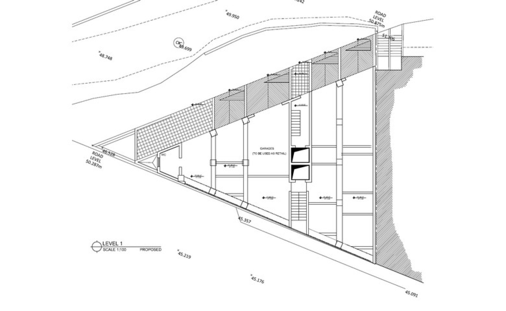 Shops for rent in Malta: 700 SQM large showroom on three floors
