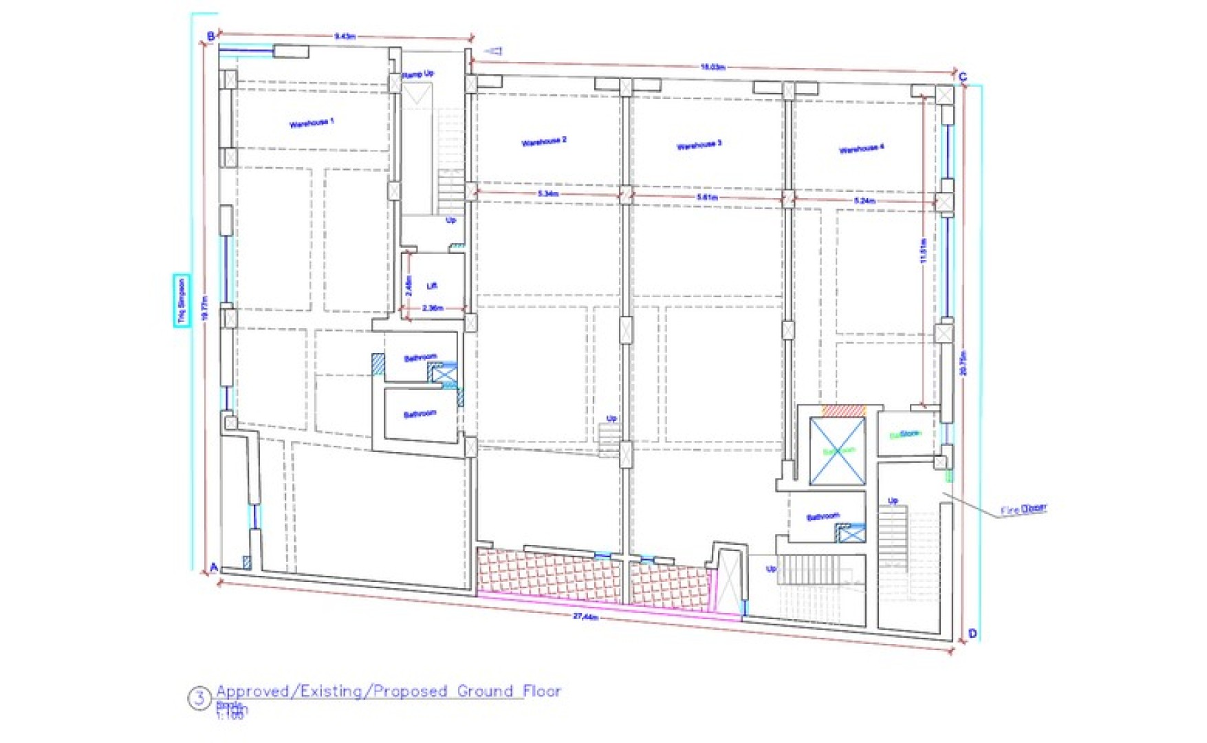 Estate agents Malta: Brand new warehouse for rent in Marsa in a new commercial block